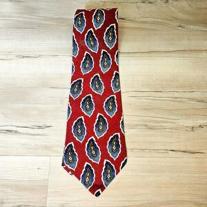 Vintage Villa Bugatti 100% Silk Paisley Tie